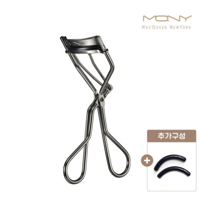 (+ Rubber Refill 2pcs) MQNY Eyelash Curling Curler Eyelash Eye Lash Color