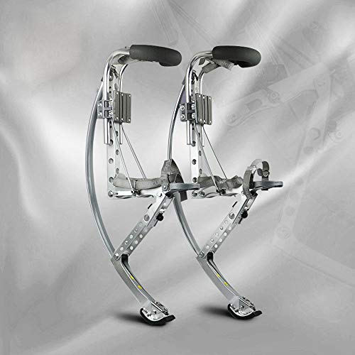 Yoli Sliver Jumping Stilts Kangaroo Stilts 50-70 kg Adult Extreme Sports Jumping Jump Stilts/skyrunner/Kangaroo Jump-Shoes/Flying Shoes
