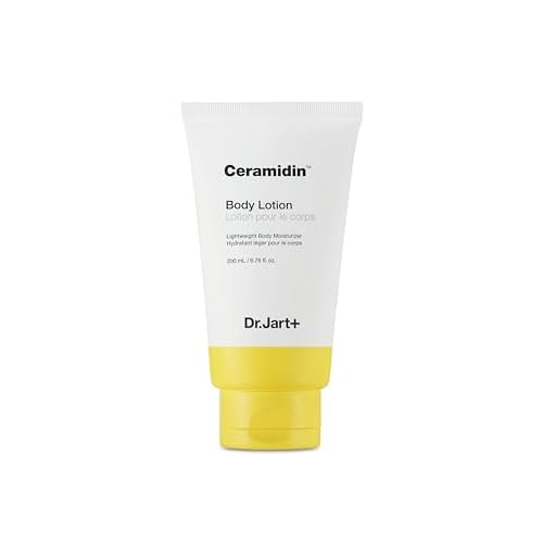 Dr.Jart Ceramidin Body Lotion Korean Moisturizer for Dry Skin with Ceramides | Korean Skin Care, 6.76 Fl Oz