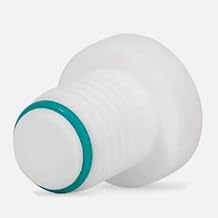 High Pressure Borosilicate Glass Cylindrical Bottle,Lab Heavy Wall Pressure Vessel with #15 PTFE Thread,Lab Glassware (Only #15 PTFE Thread)