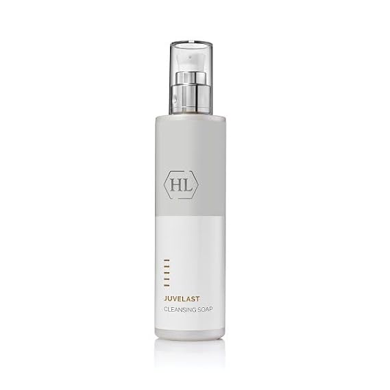 HL Holy Land Cosmetics Juvelast Cleansing Soap 250 ml | Refreshing Gel Cleanser for a Thorough and Optimal Cleansing of the Skin| For Dry Skin