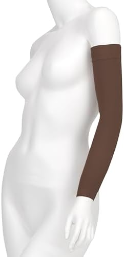 Juzo Soft 2002 30-40 mmHg Max Compression Armsleeve with Silicone Top Band, Long
