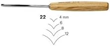 Pfeil "Swiss Made" 8Mm # 22 Sweep Wing Parting Tool