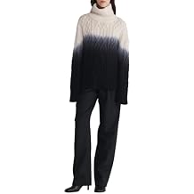 Dip Dyed Turtleneck Sweater