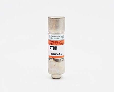 Ferraz Shawmut Brand ATDR-3-1/2 (ATDR 3.5) 3.5Amp 600V Slow Blow Class CC Cartridge Fuse