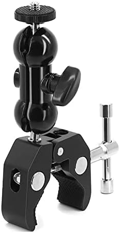 Ayex Dual Ball Heads Magic Arm + Super Crab Clamp Kelepçe