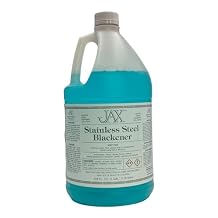 JAX Stainless Steel Blackener - Metal Finishing Solution - Antique Finish Without Heat or Electricity - Gallon