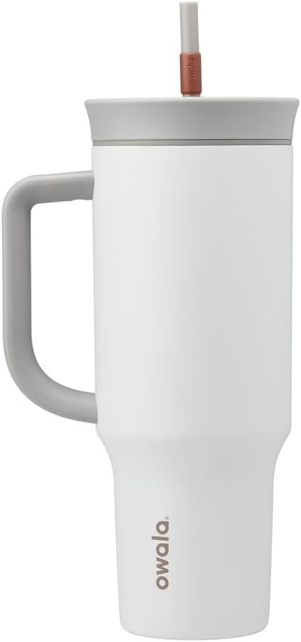 Owala Travel Tumbler with Handle, 1185ml, Iced Tea