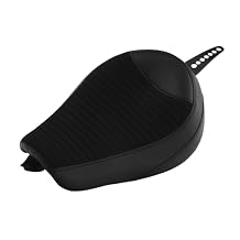 C.C. RIDER Sportster Seat Front Solo Cushion Driver Seat Fit for Harley Sportster Iron 883 1200 XL883 XL1200NS Forty-Eight XL1200X 2010-up