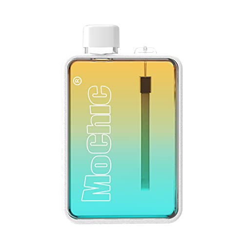 MoChic Flat Water Bottle Travel Flask Portable Travel Mug BPA Free A5 Water Bottle for Sports Camping Gym Fitness Outdoor 13oz Fit in Any Bag | Travel Flask, Portable, Travel Mug, Sports, Camping, Gym