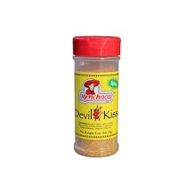 Menchaca Devil Kiss Hot Chili Seasoning 5 oz Jar Extra Spicy Mexican Blend for Tacos, Snacks, Fruits & More Bold Fiery Flavor for Heat Lovers