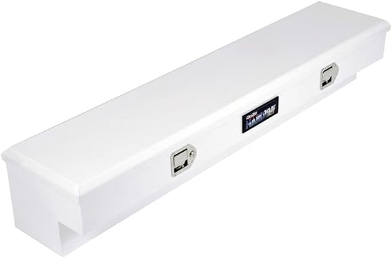 Dee Zee 8760S 60" Side Mount White Steel Tool Box