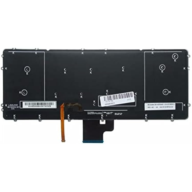 YANHAO [Laptop Keyboard] New English Layout Keyboard for Dell Precision M3800 XPS15 XPS 15-9530 15 9530 US Backlit 0HYYWM [Easy Installation]