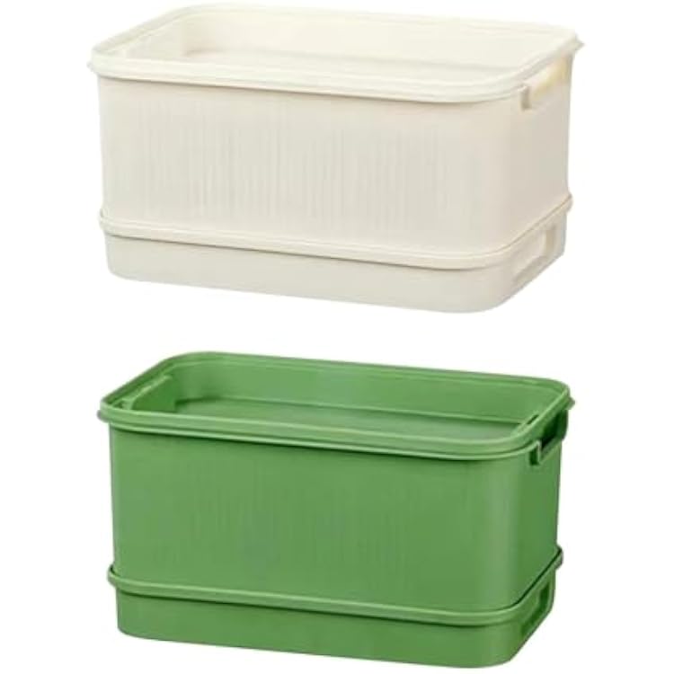 2 Pieces Sprouts Tray Growing Kit Multipurpose Gardening Tool Planting Container Microgreens Growing Trays for Indoor Outdoor