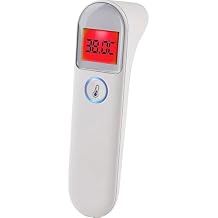 Grundig Infrared Thermometer - Digital Fever Thermometer - Non-Contact Laser - For Humans, Animals and Objects - Pyrometer with Color Coding