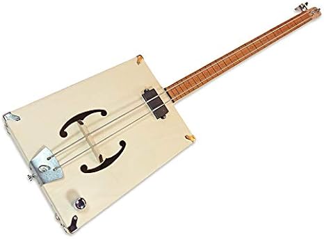 The "G-Bass" 2-string DIY Electric Bass Guitar Kit - Fully Fretted