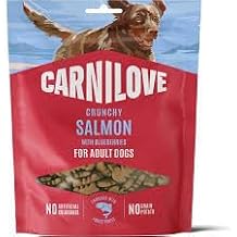 Carnilove Salmon &amp; Blueberries Dog Treats, Box of 8 x 200g by Two Amigos Pet Supplies