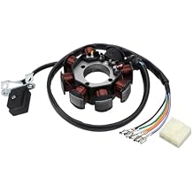 GOOFIT 8 Coil 5 Wire Stator Ignition Magneto Plate Replacement for 125cc 150cc 250cc Quad Deep Pit Dirt Bike Kart Taotao ATV Quad
