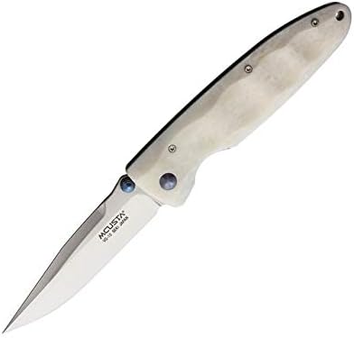 Mcusta MCU19V Linerlock White Corian