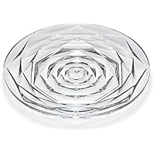 Baccarat Crystal Swing Plate - Small - Clear