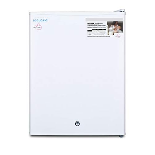 Summit Appliance MOMCUBE 1.8 CU. FT. Breast Milk Upright Freezer in White FS30LMC