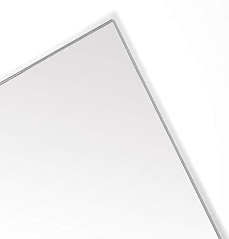Polycarbonate Sheet, Clear, 0.062" Thick, 24" W x 24" L
