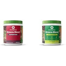 Amazing Grass Greens Blend Superfood: Super Greens Powder Smoothie Mix with Organic Spirulina & Greens Blend Superfood: Super Greens Powder Smoothie Mix for Boost Energy