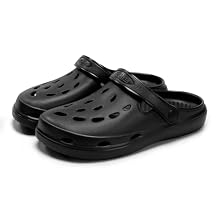 FITORY Unisex Garden Clogs, Womens and Mens EVA Slip on Shoes with Arch Support, Comfortable Quick Dry Lightweight Sandals for Beach Casual, Indoor and Outdoor Size 6-15