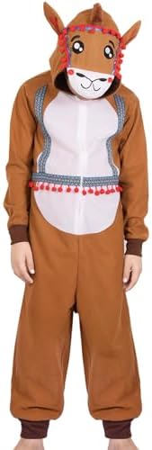 Camel Costume - Boys & Girls Xmas Gift - Christmas Nativity School Role Play Fancy Dress