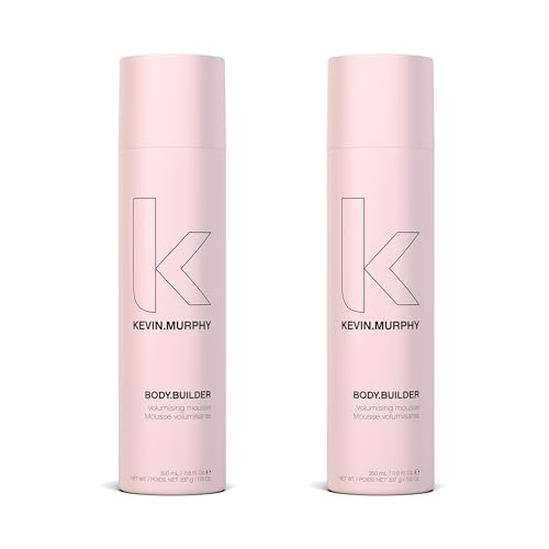 KEVIN.MURPHY BODY.BUILDER - Hair volumising Mousse - For All Types - Weightless & Sulphate-Free Hair Mousse - Hair Care Treatment - With Tangerine Peel Oil - 350 mL  11.8 fl oz Pack of 2