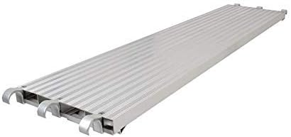 CBM Scaffold All Aluminum Deck 75 lb sper Sq. Ft. Rated 19-1/4" Wide by 7' Long