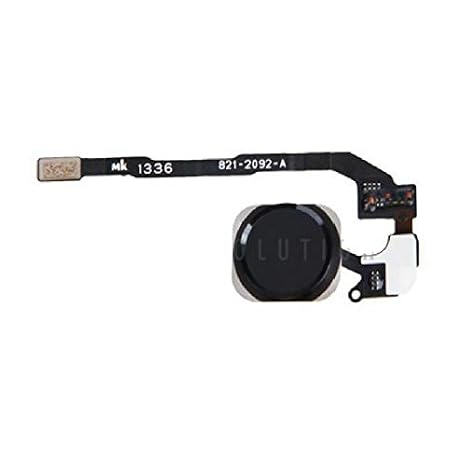Replacement for iPhone 5S/SE Home Button Module Key Flex Cable USA (Black)