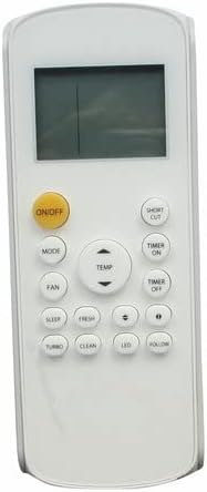 Remote Control for Thermocore T3E16S-H112 & AlpicAir RG57B/BGE RG57D/BGE RG57A3/BGEF RG57A2/BGEF AWMI-09UHPDC2A AWMI-12UHPDC2A Air Conditioner