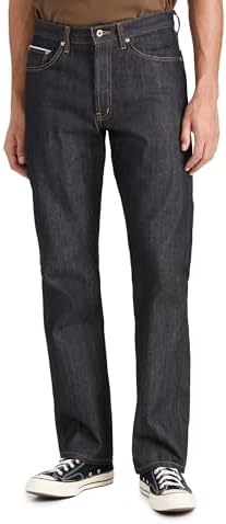 Naked & Famous Denim Mens True Guy Left Hand Twill Selvedge Jeans