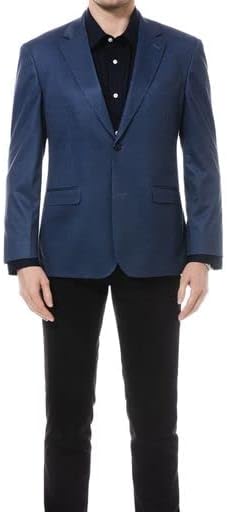 Duchamp Blue Stretch Blazer