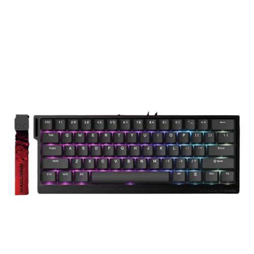 6068HE Magnetic Switch Wired Gaming Keyboard Hot Swap Rapid Trigger Custom Keyboard Compatible with PC Gamer AccessoriesMAD 60 HE Flagship