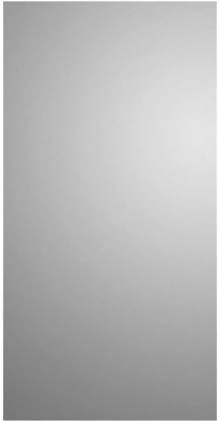 Stainless Steel Backsplash, 36" X 30", Flat Panel