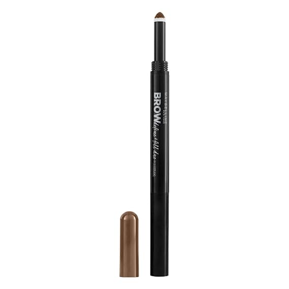 Maybelline Brow Define and Fill Duo 2-in-1 Defining Pencil with Filling Powder, Soft Brown, 0.021 Ounce