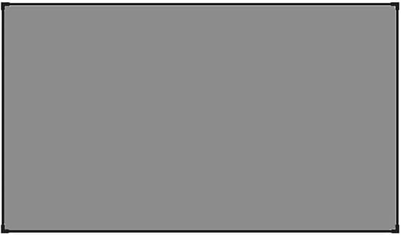 Ambient Light Rejection Projection Screen, Ultra-thin Frame for Ultra-short Throw Projectors, Wraparound Fixed Frame Design