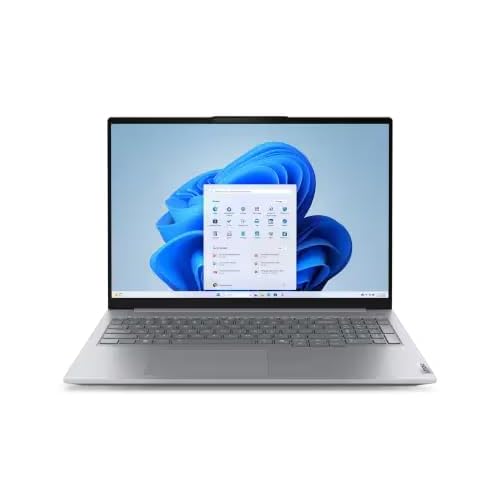 Lenovo ThinkBook 16 G8 IRL 2025 Laptop, 10-Core Intel Core 7 240H, 16 WUXGA IPS Touchscreen Display, Intel Graphics, 64GB DDR5 8TB SSD, Backlit KB, Fingerprint, Thunderbolt 4, Wi-Fi 6, Win11 Pro