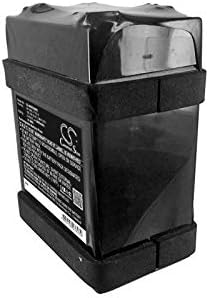 FITHOOD Battery Replacement for Welch-Allyn Spot Check 42M0B 45MTO 53NOP 53NTO 53OTO 5300-101 53OTO Vital Signs Monitor 7170-2 B11400 4200-84 501-0015-01 MED0023 OM11277 B11453 AS11277 (5000mAh/6.0V)
