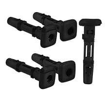 5 Pcs Car Seat Headrests Guide Inserts Plastic Headrests Trim Guide for Car Seat Maintenance Locking Feature