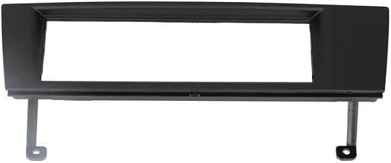 1Din Car Stereo Radio Fascia DVD Audio Navigation Panel Frame Fit for BMW 3 Series E90/E91/E92/E93 2004-2012 Stereo Fascia Trim a