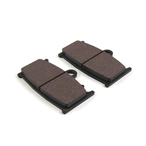 1 Pair Front Brake Pads Compatible with Suzuki GSF 650 S Faired Bandit 2007-2015 ABS, GSF 650 Bandit 2007-2011, GSX650F 2008-2014, Motorcycle Replacement Accessories Parts
