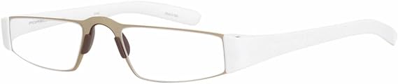 Porsche Design P8801 Iconic Reading glasses (C - Gold , White, 1.5, multiplier_x)