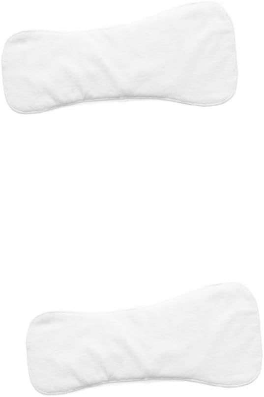 2pcs Newborn Diapers Alternative Adult Reusable Napkin Diapers for Adults Breathable High Absorbency Incontinence Bed Pad