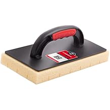COMENSAL Sponge Float - Cutted Hydro Sponge - Grouting Sponge - Sponge Float for Plastering - Tiling Sponge - Grouting Tool - Grout Float - Washboy Sponge - Made in EU - 11 x 5.5 Inch (280 x 140 mm)
