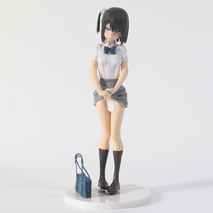 Zatanend Ecchi Figure Shizuku Chan Anime Girl Figure,Waifu Hentaii Figure.Sexy Anime Figures 18 Uncensored Collection Gift Model Toys No BoxSchool Uniform Ver.