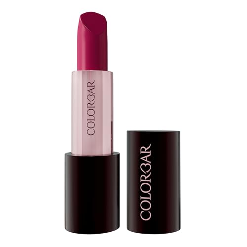 Colorbar Take Me As I Am Vegan Matte Lipstick - Long Lasting Lipstick - Enriched with Vitamin E and Tea Tree Oil - 012 Seductive Tan - 0.14 oz