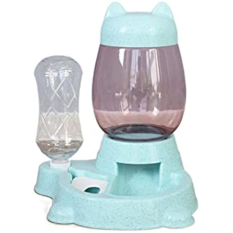 MBETA New cat Feeder Automatic Water Dispenser cat Food Bowl pet Drinking Bowl Mouth Wet-Proof Anti-Tumble Pet Bowl